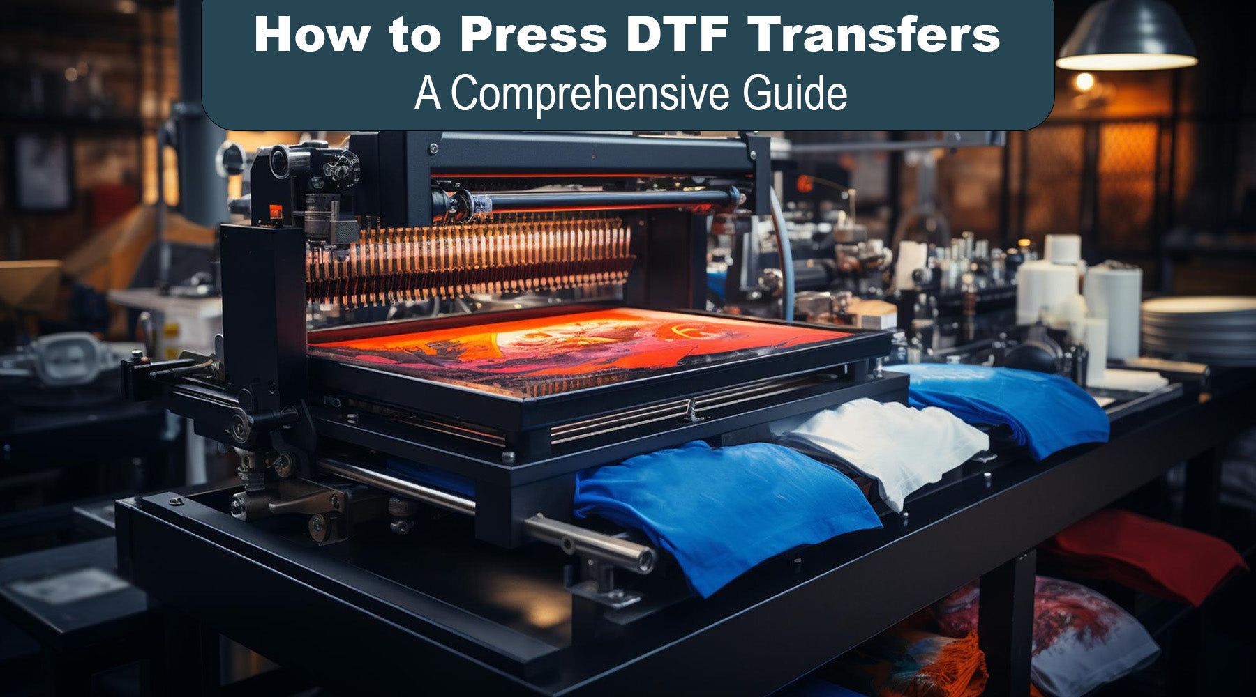 How to Press DTF Transfers: A Comprehensive Guide