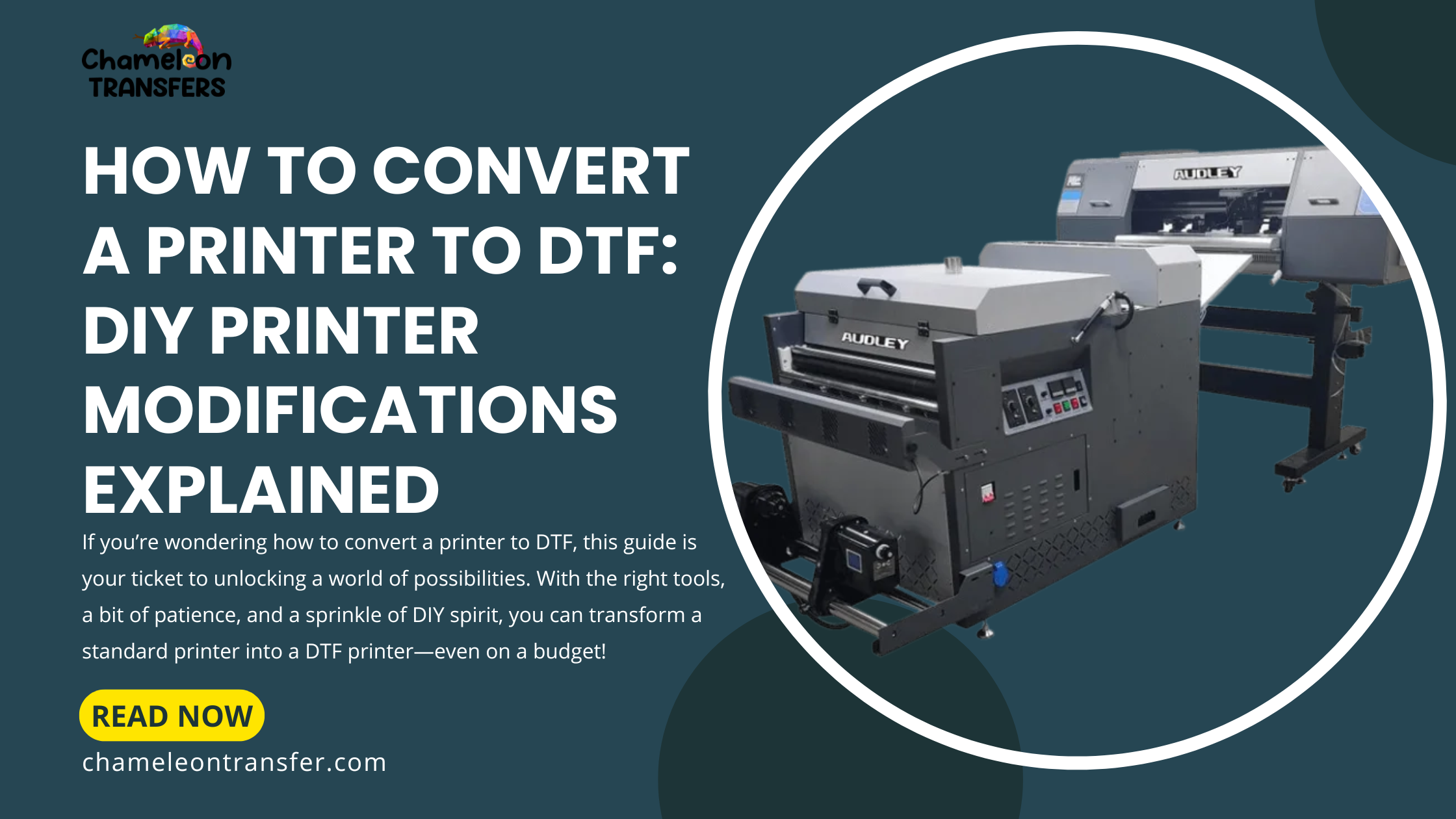 How to Convert a Printer to DTF: DIY Printer Modifications Explained 