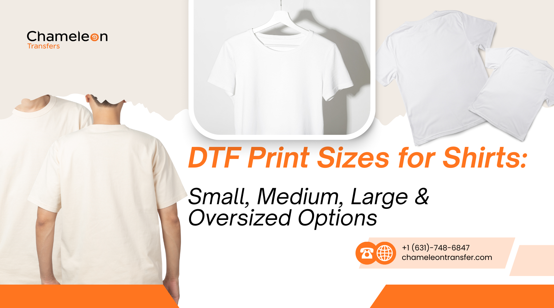 DTF Print Sizes for Shirts