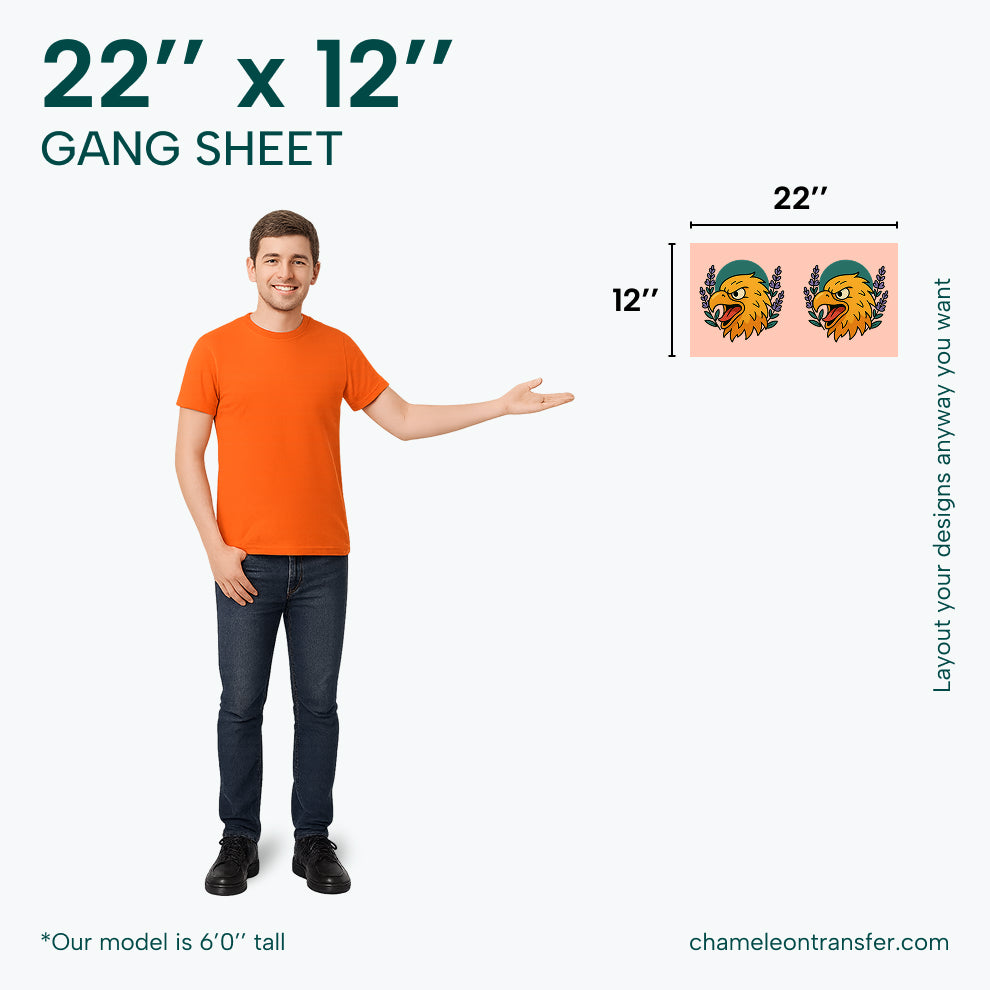 DTF Transfers - Upload Your Gang