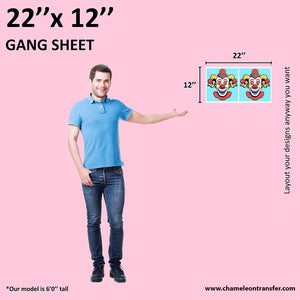 DTF gang Sheet